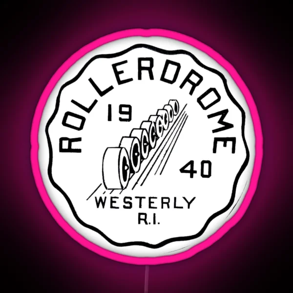 Rollerdome Westerly Rhode Island RGB Neon Sign