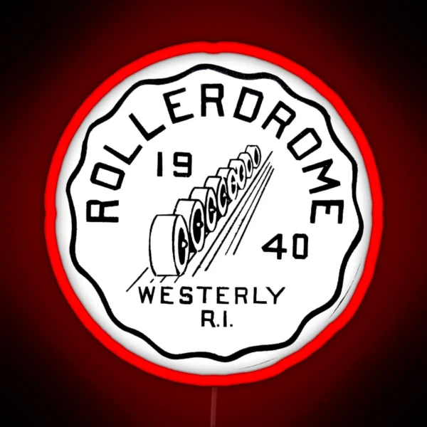 Rollerdome Westerly Rhode Island RGB Neon Sign