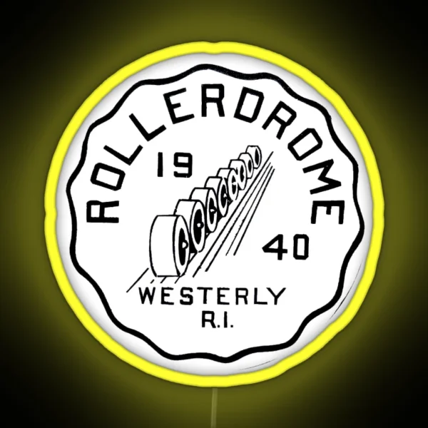 Rollerdome Westerly Rhode Island RGB Neon Sign