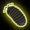 Roly Poly Isopod Armadillidium RGB Neon Sign - Image 5