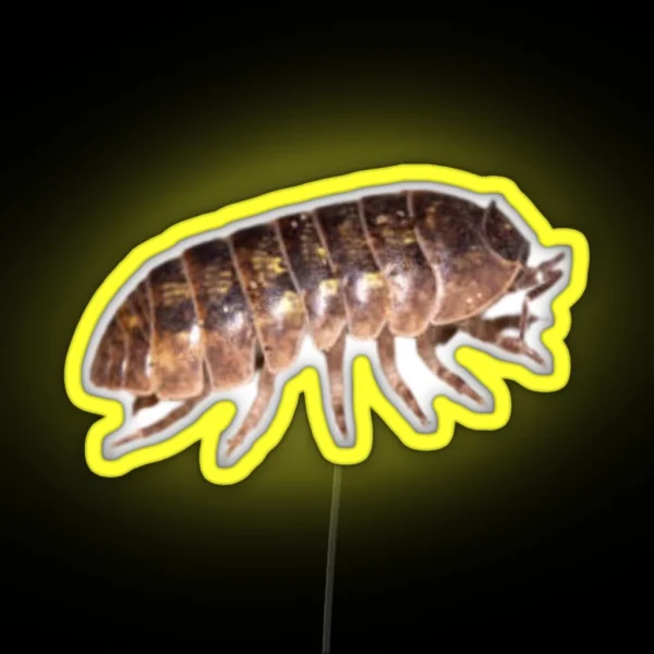 Roly Poly Isopod RGB Neon Sign