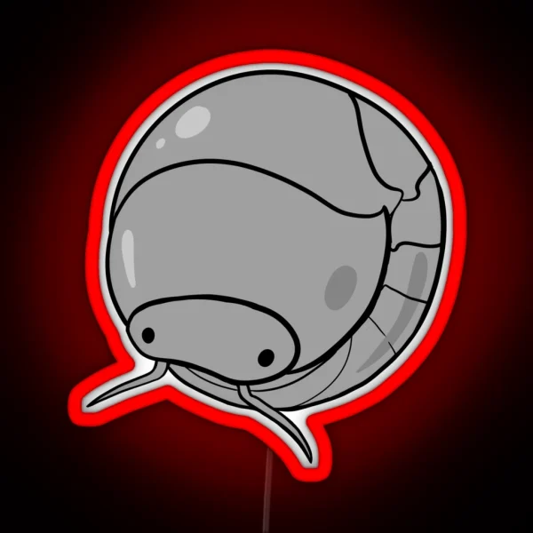 Roly Poly Isopod RGB Neon Sign