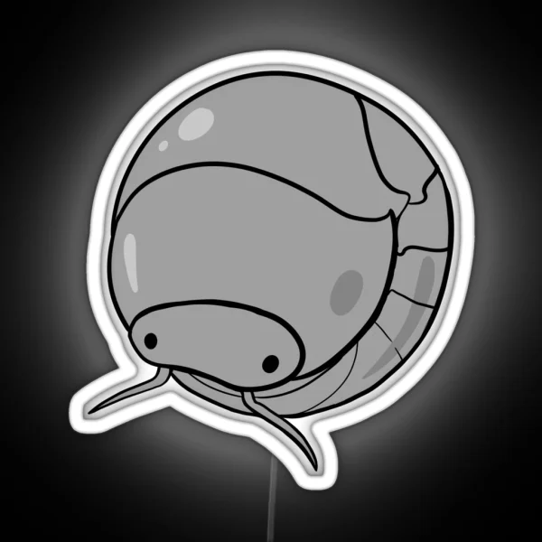 Roly Poly Isopod RGB Neon Sign