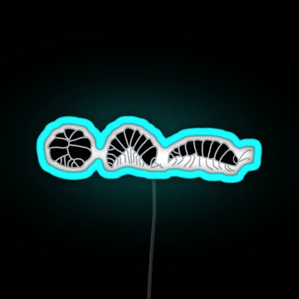 Roly Poly Isopod Transition RGB Neon Sign
