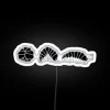 Roly-Poly Isopod Transition Neon RGB White Sign