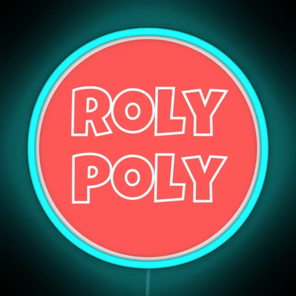 Roly Poly RGB Neon Sign