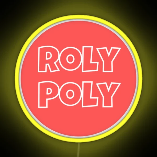 Roly Poly RGB Neon Sign
