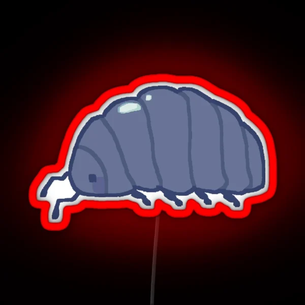 Rolypoly Bug RGB Neon Sign