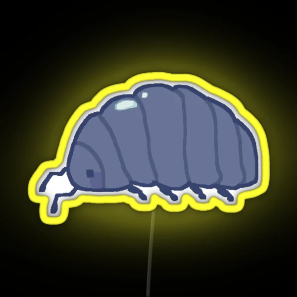 Rolypoly Bug RGB Neon Sign