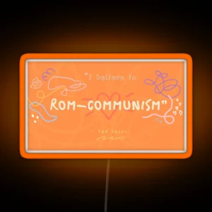 Rom Communism RGB Neon Sign