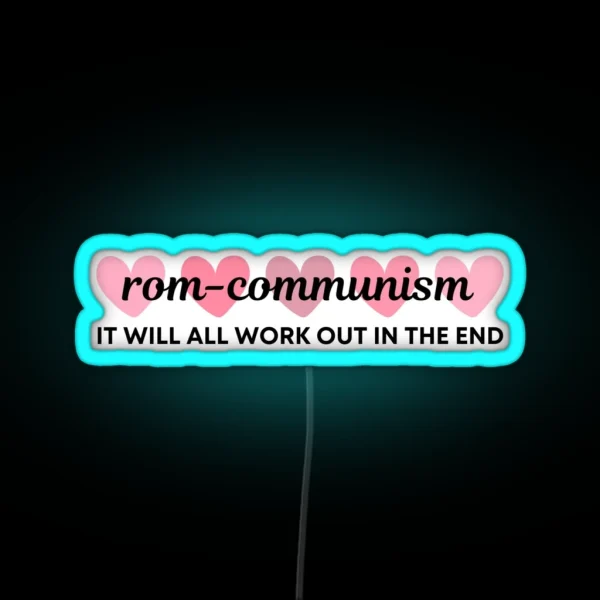 Rom Communism RGB Neon Sign