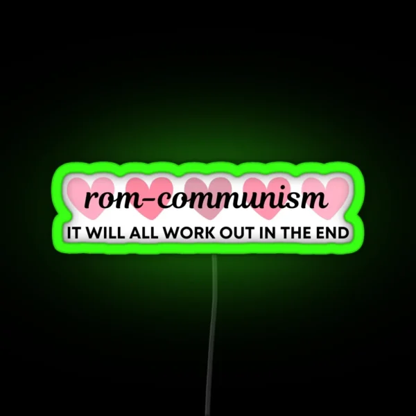 Rom Communism RGB Neon Sign