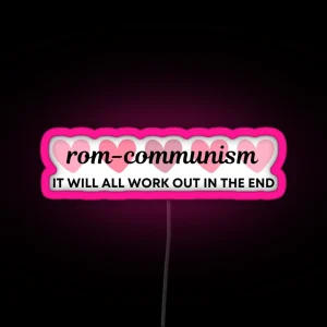Rom Communism RGB Neon Sign