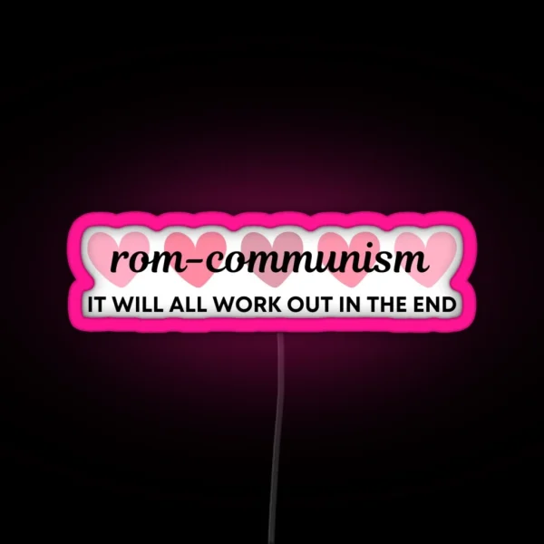Rom Communism RGB Neon Sign