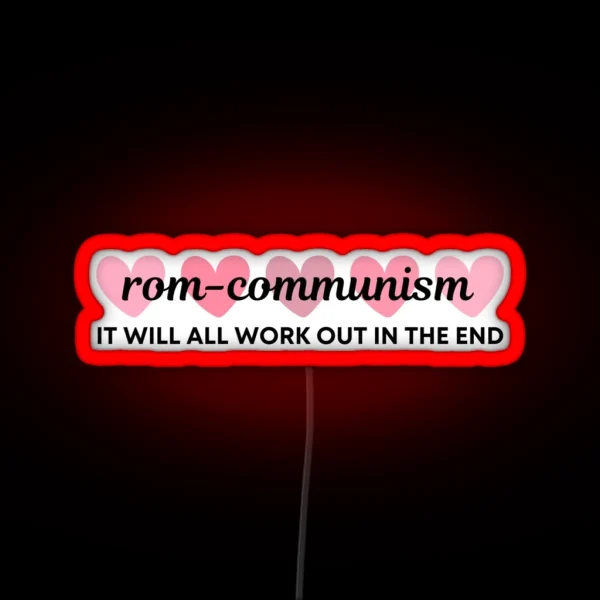 Rom Communism RGB Neon Sign