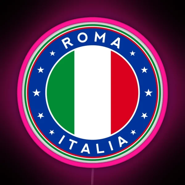 Roma Italia RGB Neon Sign