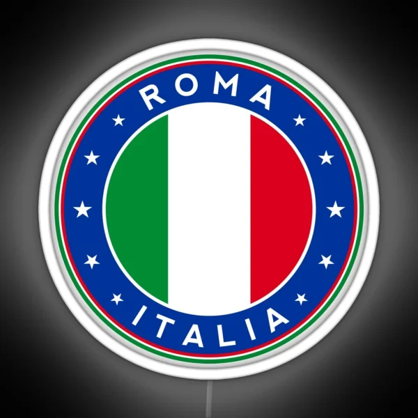 Roma Italia RGB Neon Sign