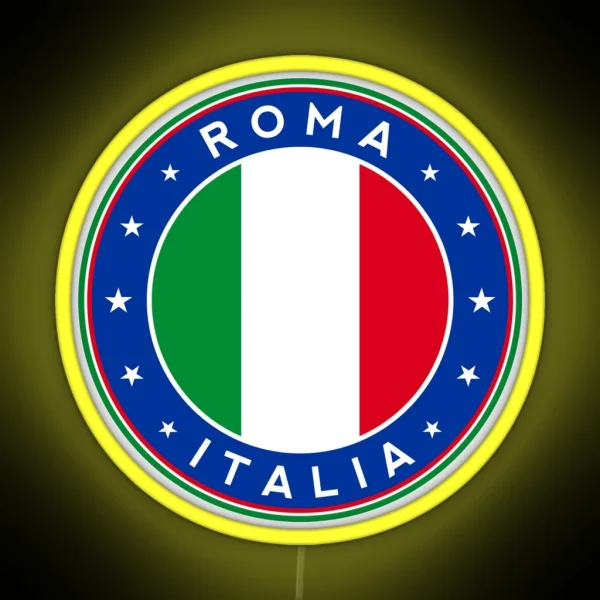 Roma Italia RGB Neon Sign