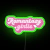 The SEO-friendly alt text for the image is: "romantic fantasy neon sign girlie rgb design green".