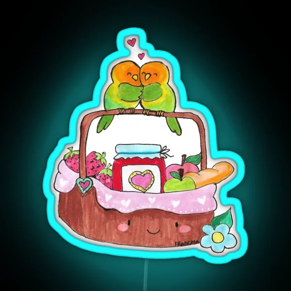 Romantic Picnic RGB Neon Sign
