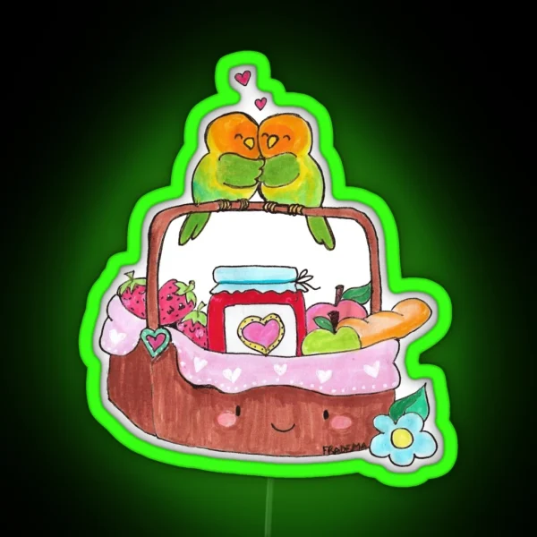 Romantic Picnic RGB Neon Sign