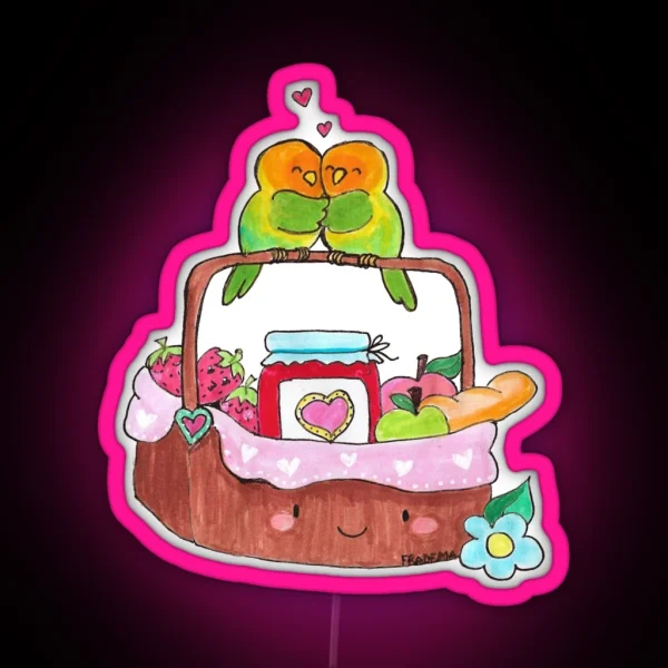 Romantic Picnic RGB Neon Sign