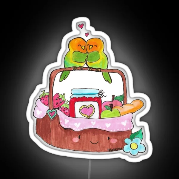 Romantic Picnic RGB Neon Sign