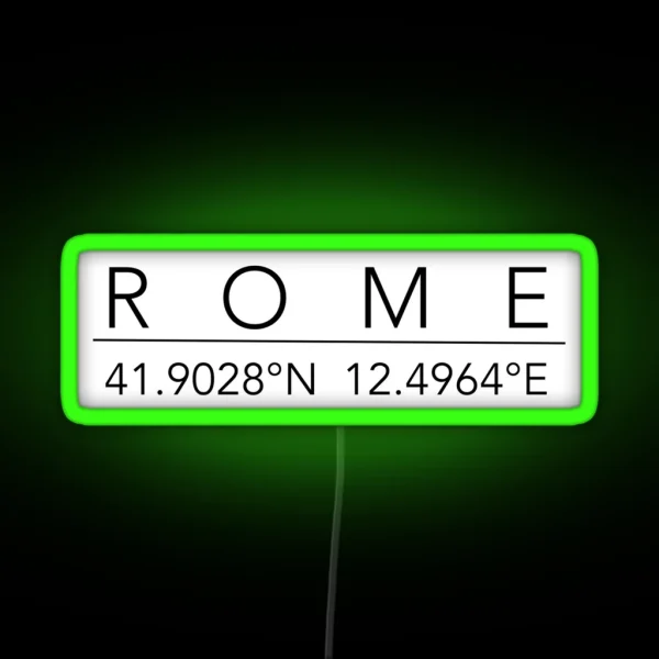Rome RGB Neon Sign