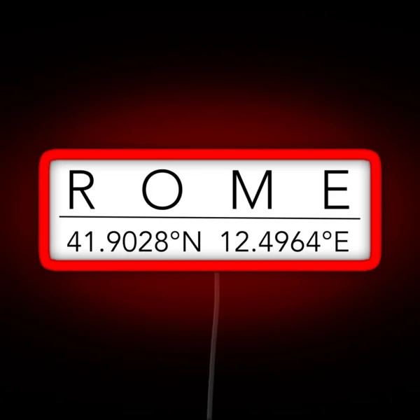 Rome RGB Neon Sign