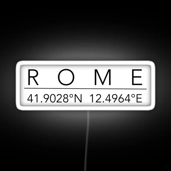 Rome RGB Neon Sign