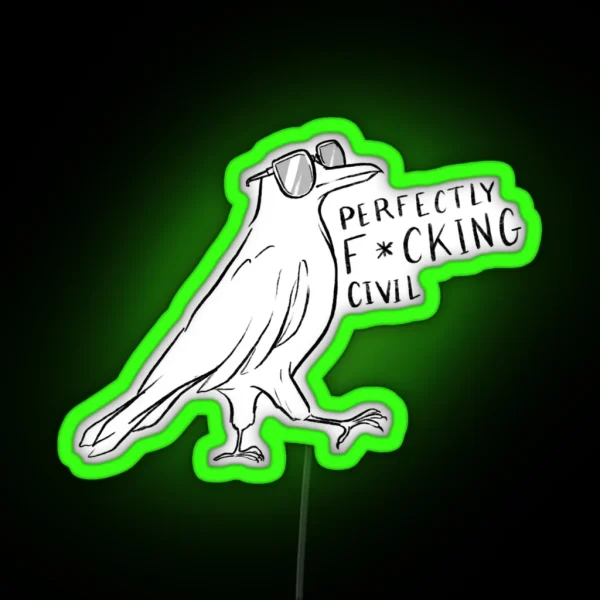 Ronan Lynch Chainsaw RGB Neon Sign