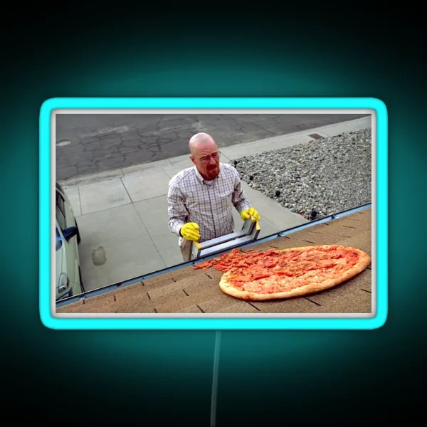 Roof Pizza RGB Neon Sign