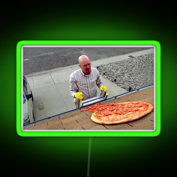 Roof Pizza RGB Neon Sign