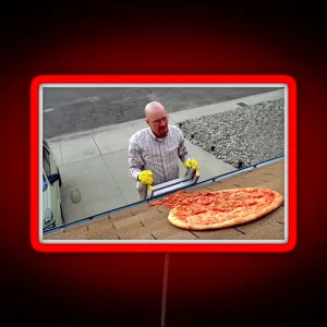 Roof Pizza RGB Neon Sign
