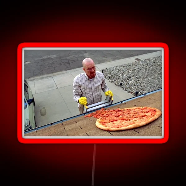 Roof Pizza RGB Neon Sign