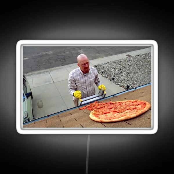 Roof Pizza RGB Neon Sign