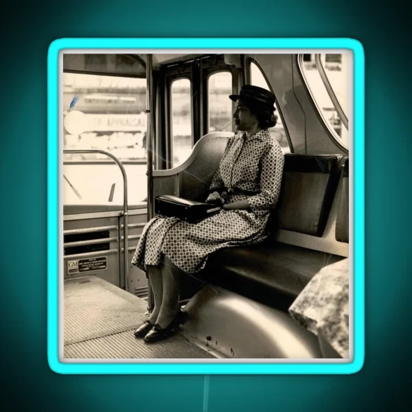 Rosa Parks RGB Neon Sign
