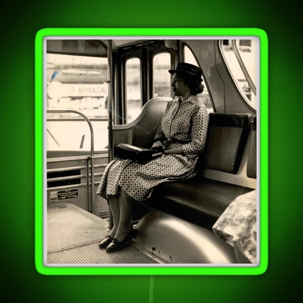 Rosa Parks RGB Neon Sign