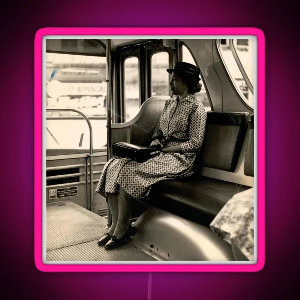 Rosa Parks RGB Neon Sign