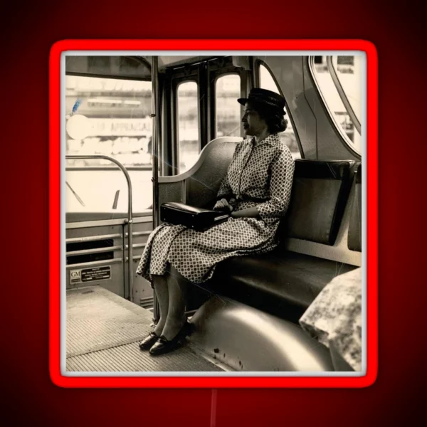Rosa Parks RGB Neon Sign