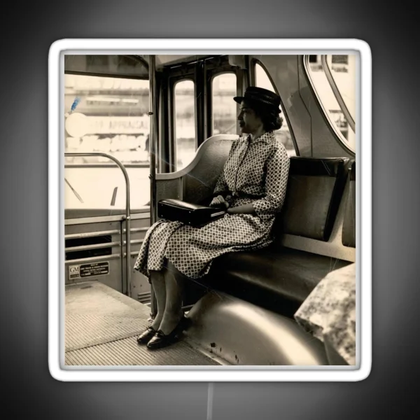 Rosa Parks RGB Neon Sign