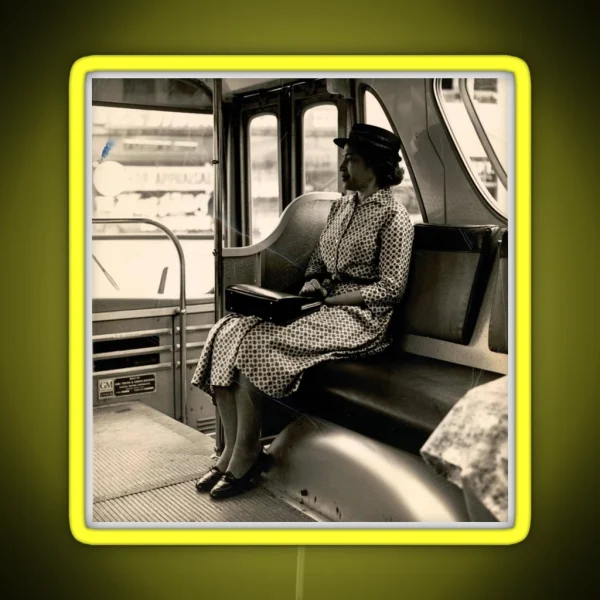 Rosa Parks RGB Neon Sign