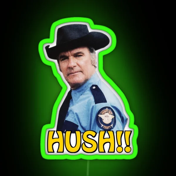 Rosco P Coltrane RGB Neon Sign