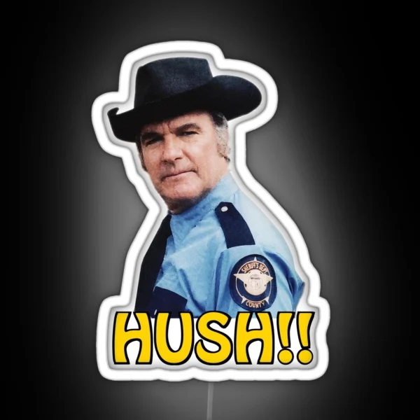 Rosco P Coltrane RGB Neon Sign
