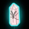 RGB Neon Sign Featuring Rose Quartz and Lavender
