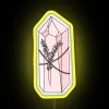 RGB Rose Quartz and Lavender Neon Sign - Vibrant Decorative Design