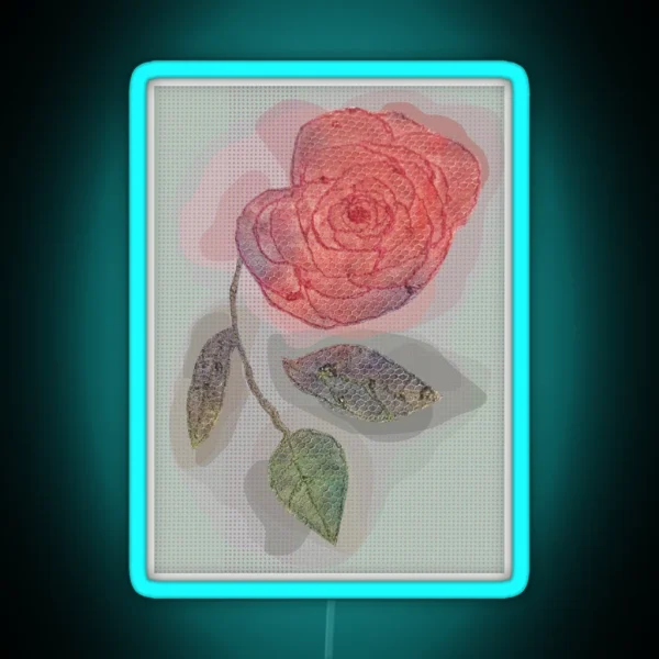 Rose RGB Neon Sign