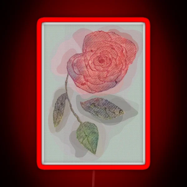 Rose RGB Neon Sign