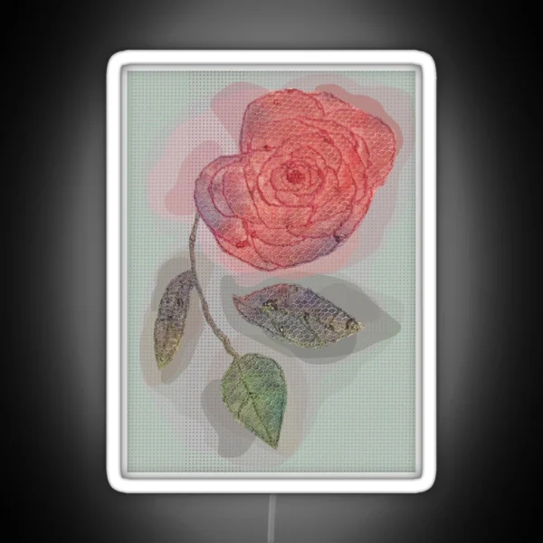 Rose RGB Neon Sign