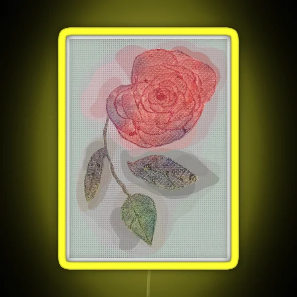 Rose RGB Neon Sign